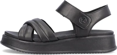 Produktbild von Rieker Damen Klassische Sandalen W0801-00 Farbe: Schwarz Größe: 37