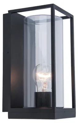 Zdjęcie produktu dla Lampa elewacyjna kinkiet zewnętrzny FLAIR czarny Lutec 5288803012