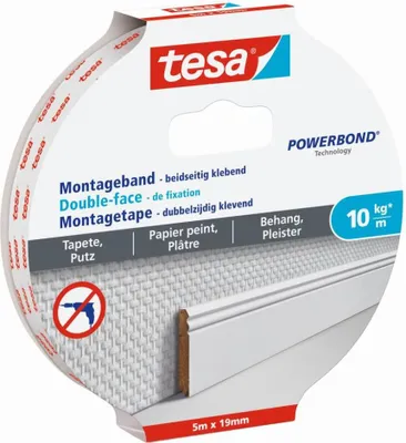 Produktbild von Tesa Powerbond - Doppelseitiges Klebeband - 19