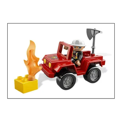 Produktbild von Lego 6169 Duplo Feuerwehr-Hauptmann