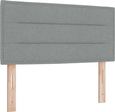 Immagine prodotto di vidaXL Testiera grigio chiaro 80 cm Tessuto