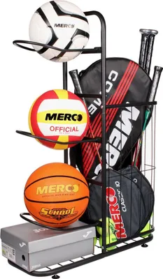 Produktbild von Multisport 3 Sportgeräteständer schwarz Paket 1 Stk