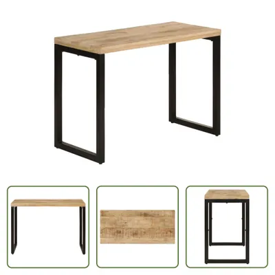 Obrázek produktu pro The Living Store jídelní stůl 110x50x76 cm z masivního mangového dřeva