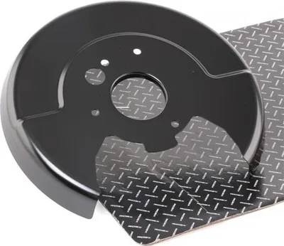 Produktbild von RIDEX Spritzblech Bremsscheibe für NISSAN PRIMERA (P12) Hinten Links 1330S0106 Ankerblech