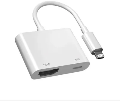 Produktbild von Lightning auf Digital AV – Koppler – Adapter auf 1080P HDMI – Geeignet für iPhone und iPad – Lightning – Digital AV Adapter – 1080P HDMI – CHPN