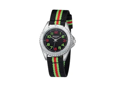 Image de Regent Garçons Montre analogique à quartz avec bracelet textile 12400320