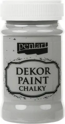 Produktbild von Nachbildung Paint Kreidefarbe grau - grey 100ml - PENTART