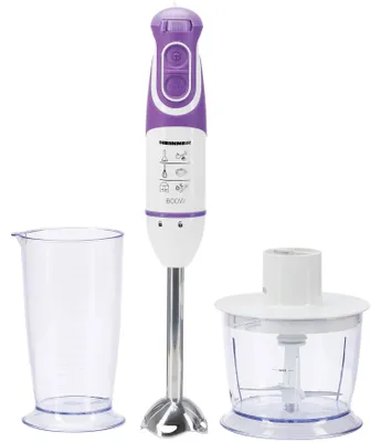 Zdjęcie produktu dla Heinner HB-600UV, Blender immersyjny, 1 l, 600 W, Fioletowy