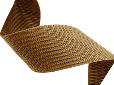 Obrázek produktu pro Popruh polypropylenový 10mm tmavěbéžový, galanterie, metráž / 1 m