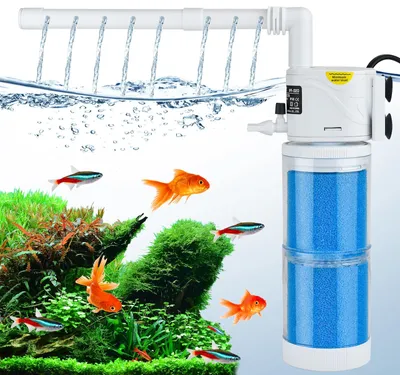 Immagine prodotto di Filtro per acquari 5-in-1, filtro interno per acquari da 40-150 litri