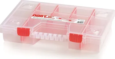 Immagine prodotto di Plastový organizér 14 přihrádek (přepážky) NORT 390x290x65 mm - barva: transparentní