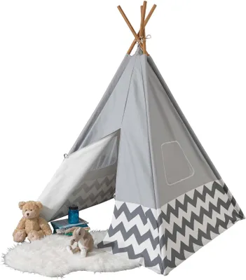 Produktbild von KIDKRAFT Kinderzelt TEEPEE - grau