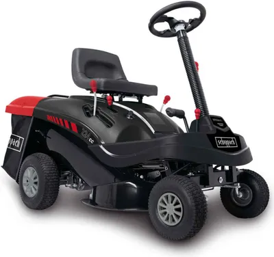 Produktbild von Scheppach Benzin Aufsitzmäher MR224-61 | 6,8PS | Schnittbreite 61cm | 5-Fach Höhenverstellung | E-Start | 150 L | 4X Vorwärts / 1xRückwärtsgang