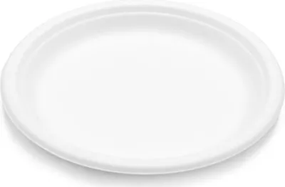 Immagine prodotto di NATURE Star 41042 NATURE Star Bordofino Piatto di canna da zucchero, rotondo, 210 mm, bianco