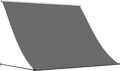 Image de vidaXL Auvent rétractable Anthracite 250x150 cm Tissu et acier
