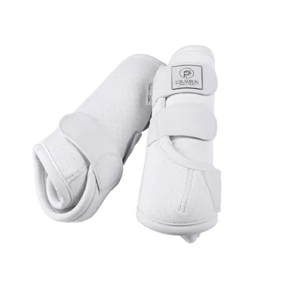 Produktbild von Eskadron Pferde Gamaschen Pro Dressage Front white Platinum 2024, Größe:Pony