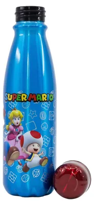 Produktbild von Stor Super Mario Bros Flasche Durchsichtig Durchsichtig One Size