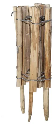 Produktbild von Windhager Staketenzaun Beeteinfassung, langlebig, aus verzinktem Draht, 120x50 cm