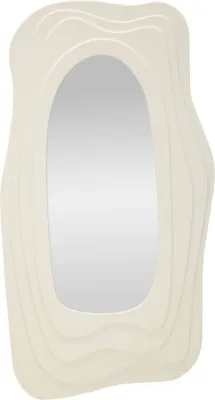 Produktbild von Dmora Spiegel Tiete 90x165 cm Weiß Strukturmaterial Glas