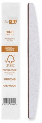 Image de Nail4U Lime à Ongles Papier 180/240 Naturelles 25 pcs