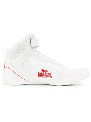Obrázok produktu pre Boxerská obuv RUFFORD White/Red 42 Lonsdale