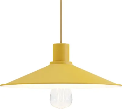 Immagine prodotto di Creative-Cables Lampada a sospensione Italy completa di cavo tessile, paralume Swing Pastel e finiture in metallo