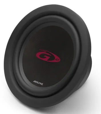 Produktbild von Alpine SWG-1044, Subwoofer-Treiber, Passiver Subwoofer, 150 W, 30 - 1000 Hz, 4 Ohm