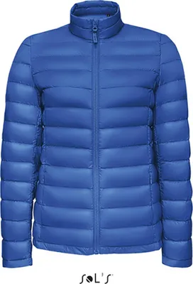 Produktbild von SOLs 02899 | Damenjacke Wilson -Wattierung: 90% Daunen / 10% Federn 70 g - Farbe: Royal Blue - Größe: L