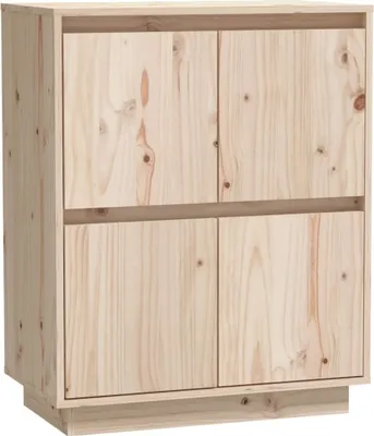 Obrázok produktu pre vidaXL Príborník 60x34x75 cm borovicový masív