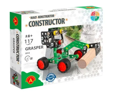 Obrázok produktu pre Malý Konštruktér Grasper Bloky Alexander 117El.