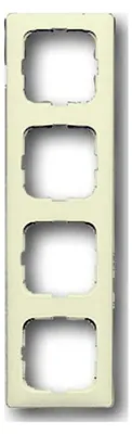 Productafbeelding van BJ Duro 2000 SI inbouwdoos, model 2514-212K-102, 4-voudig, voor kanaalinstallatie, wit