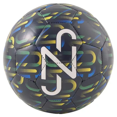 Productafbeelding van PUMA Neymar JR Graphic Mini voetbaljas in de kleuren: marineblauw/donkerblauw/lichtblauw/wit