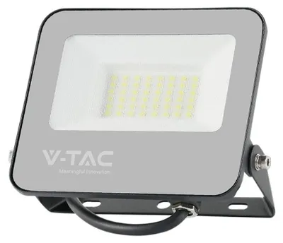 Immagine prodotto di V-TAC Faro LED 30W RGB+6500K con Telecomando corpo Nero e Grigio Satinato - IP65 -23462