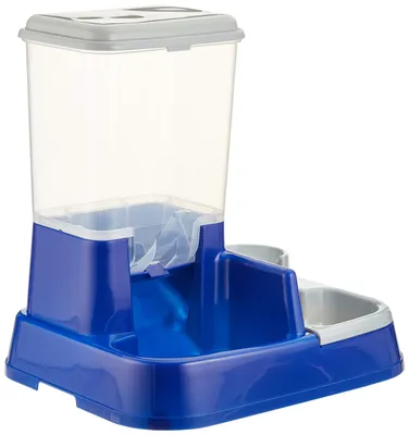 Image de Omgoods - Distributeur de nourriture et d'eau d'une capacité de 5 litres, adapté aux petits animaux de compagnie