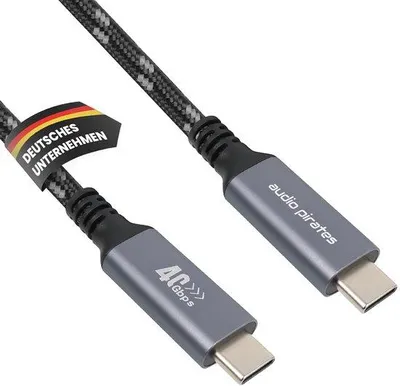 Zdjęcie produktu dla Kabel USB-C 0.3 m - 240W, 40 Gbps - Szybki transfer danych - Do laptopa, smartfona i monitora - Homevero