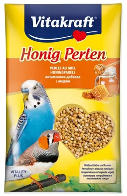 Productafbeelding van Vitakraft Honingparels voor parkieten en exotische vogels, 20 gram