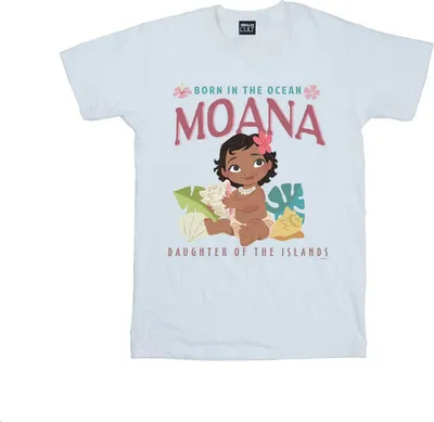 Produktbild von Disney - "Born In The Ocean" T-Shirt für Damen BI39356 (M) (Weiß)