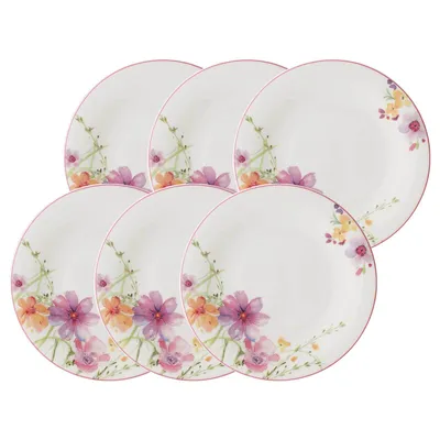Image de Multipack Villeroy & Boch Mariefleur Basic Assiette à déjeuner - NOUVEAU- - 6 pièces