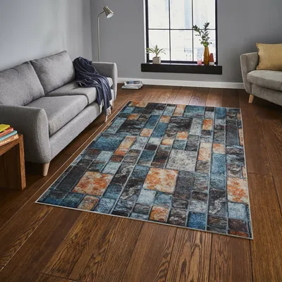 Image de Conceptum Hypnose, Harlan- HarlanHFT, Multicolore, tapis de passage, 80 x 150 cm, 100% POLYESTER
