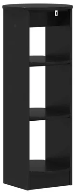 Produktbild von vidaXL Seitenschrank Schwarz 40 x 40 x 100 cm Holzwerkstoff