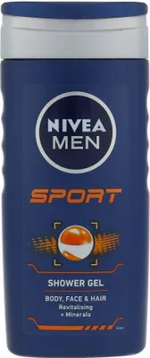 Obrázok produktu pre Nivea Men Sport sprchový gél 250 ml (pre mužov)