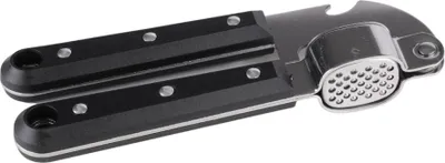 Produktbild von PRIMA DECO Knoblauchpresse Metallpresse schwarze Griffe