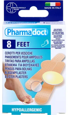 Produktbild von Blasenpflaster mit Hydrokolloidschicht 8 St