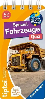 Produktbild von tiptoi® Wieso? Weshalb? Warum? Quiz - Spezialfahrzeuge