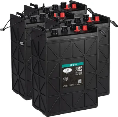 Obrázek produktu pro 4x trakční baterie Landport LP L16 6V 420Ah Deep Cycle (24V)