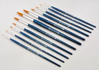 Produktbild von ITALERI IT51209 Synthetik-Pinsel, rund, 6