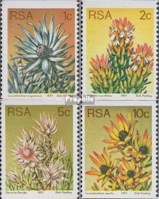 Produktbild von Briefmarken Südafrika 1977 Mi 529-532 (kompl.Ausg.) Rollenmarken postfrisch Blütenpflanzen