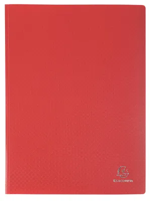 Produktbild von Exacompta 8885E Sichtmappe Opak PP blickdicht, 24 x 32 cm, für DIN A4, 80 Krista