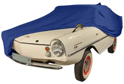Image de Housse de voiture intérieure adaptée à Amphicar 770 Bleu NEU Bâche de