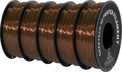 Obrázek produktu pro TPU filament, průměr 1,75 mm, kompatibilní s FDM tiskárnami, hnědý